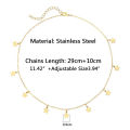 Star Pendant Clavicle Chain Necklace Choker Charms Gold Silver Color Metal Collar Necklaces For Women Star Tassel Choker Jewelry. 