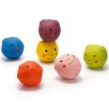 Squeaky Dog Toys -Cute Funny ge Latex Dog Balls for Small Puppy and Medium Pets Dogs (6 Pack). 