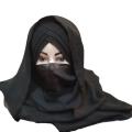 Turkish Scarf Chiffon Layer instant Ready To Wear. 
