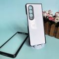 ZFOLD4 Folding Phone Case Heat Transfer Mobile Phone Case Sublimation DIY Blank Mobile Phone Protective Case PC Hard Shell. 