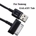 Original Samsung Galaxy Tab Charging Cable 30 PIN- Black 2 3 Tablet 10.1 P1000 P3100 P3110 P5100 P5110 P7300 P7500 P7510 N8000. 