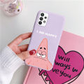 Funny SpongeBob SquarePants Phone Case for Samsung Galaxy A32 M32 5G Patrick Star Back Cover for Samsung A32 4G A M 32 5G Cases. 