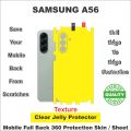 Samsung A56 5G full Back 360 Protection skin wrap / protection sheet with camera and 4 sides protection top quality. 