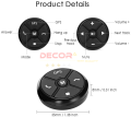 Car Steering Wheel Control Multimedia Key button Universal Wireless 10 key. 