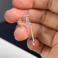 Personalized Creative Faucet Earrings Kpop Accessory Chain Water Drop Design Tassel Earrings Pendant Ear Jewelry for Stylish. 