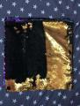 Double Shaded Color Magic Mermaid Cushion- Golden. 