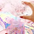 1 pcs Small Transparent Hot Water Bottle Cartoon Simple Winter Warm Water Bag Student Portable Mini Water Warm Hand Treasure. 