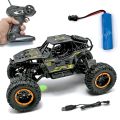 Rock Crawler 4x4 Off Road Monster Remote Control Car For Kids/ Remote Control Electric RC 1/16 Scale 2.4GHz 4WD High Speed Racing Car Off Road Truck With Rechargeable Battery outdoor toys offroading Monster Truck 4 x 4 Truck. 