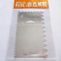 4 EDGE STAINLESS STEEL ICING COMB. 