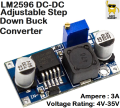 LM2596 DC-DC Buck Converter Step Down Module Power Supply Output 1.23V-30V. 