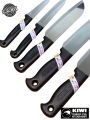 Original KIWI 5 Pieces Knives set - Kiwi Knife Cook Utility Knives -Kiwi Chef's Knife with Slip-resistant Handle - For Professional CHEFF use and Daily Kitchen Use - Kiwi KNIVES FOR MEAT AND VEGETABLE CUTTING - MADE IN THAILAND. 