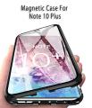Case for Samsung Galaxy Note 10 Plus Cover Magnetic Adsorption Tech Strong Magnet Built-in Aluminum Frame Anti Scratch Shockproof Metal Cover-Samsung Galaxy Note 10 Plus. 