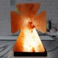 7 Color Changing USB Himalayan Salt Cross shape Lamp for Home Decoration, Pink salt lamp, Salt lamp bulb, Rock salt lamp, Asthma and Allergy Patients to Clean room Atmosphere. Glory Art. 