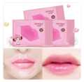 Pink Girl Crystal Collagen Lip Mask Super Lip Plumper Crystal Collagen Lip Mask Pads Moisture Essence Anti Ageing Wrinkle Patch Pad Gel Full Lips Enhancer. 