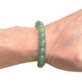 Dark Green /  light green  Beads Bracelet -for independence day - 1 pcs- classic design- 8mm size beads- for boys & girls both. 