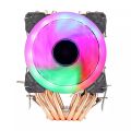 Desktop Computer 6 Copper Pipe Cpu Cooler Super Quiet 1366 Amd X79 1700 2011 Pin Cpu Fan. 