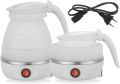 Fast Water Boiling Portable Kettle Travel Kettle Foods Boils Quickly Silicone Small Collapsible Foldable Electric Sports Bottles. 