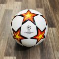 Champion league Soccer Foot Ball 2021 Size 5 with free Nozzle by King Sports. 