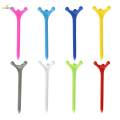 8pcs Stable Plastic Golf Tee Claw Top 80mm Golf Tees Golfer Hitting Training. 