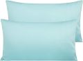 Premium Quality Solid Color Pack of 2 Cotton Pillowcase 20" by 30". 