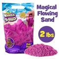 Kinetic Sand (500gm) The Original Moldable Sensory ( PINK ) Play Sand For Kids With Free Molds Set. 