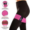 Resistance Band Booty Fabric Glute Hip Circle Legs Squat Yoga Non Slip. 