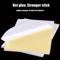 20-50 Sheets A4 White Self Adhesive Sticker Label Glossy Surface Paper Sheet for Inkjet Printer Copier Craft Paper. 