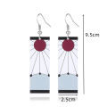 Drop Earrings Anime Acrylic Demon Slayer Kimetsu No Yaiba Blade of Ghost Boucles d'oreilles Women Men Girl Gift Party Jewelry. 