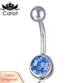 Carat Navel Nail Women Men Dolphin Pendant Belly Button Nail. 