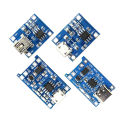 10pcs Mini Micro Type-c USB 5V 1A 18650 TP4056 Lithium batteries Charger Module Charging Board With Protection Dual Functions 1A Li-ion. 