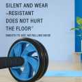 Abdominal Wheel Abs Workout Ab Wheel Exercise Equipment with Mat Arm Waist Leg Gym Abdominal Muscle Trainer Home Gym. 