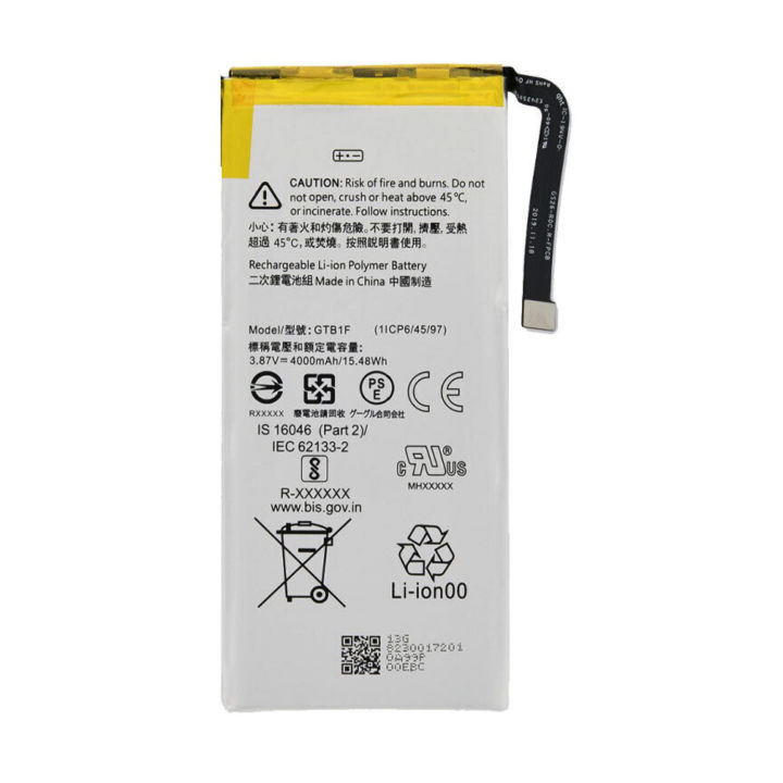 Google%20Pixel%205%20Battery%20GTB1F%20Replacement%20Premium%20Quality%204080mah%20Battery%20For%20Google%20Pixel%205%20-%20Image%203