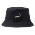 Embroidery Bucket Hat For Men Women Hip Hop Fisherman Hat Flat Hat. 