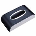 TOYOTA, HONDA, SUZUKI, KIA, Logo Car Tissue Box Beige & Black. 