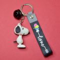 Cartoon character / action figure rubber keychain for kids (girls and boys) - Stitch, Dinosaur, Sponge bob, Spoofy, Doremon, Chilli, Cow, Bear cone. 