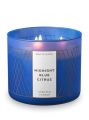 Bath and Body Works MIDNIGHT BLUE CITRUS Apple 3-Wick Scented Candle 14.5 oz / 411 g BBW. 