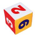 Soft Jumbo Foam Giant Dice Dot/Number Early Educational School Accessory Toy. 