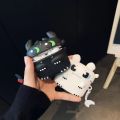Night Fury Black White Dragon Airpods pro Protective Case for AirPods i12 1 /2. 