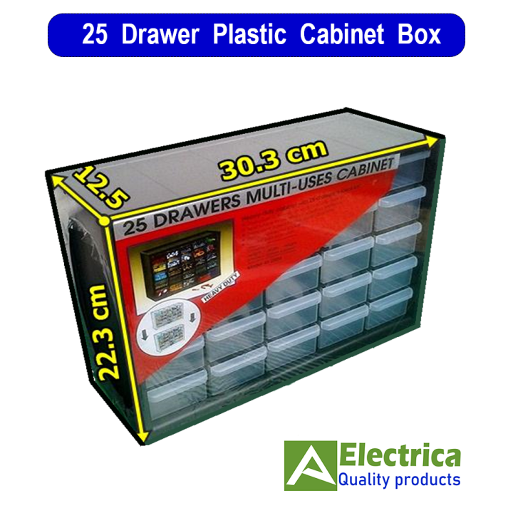 Volder%2025%20Drawer%20Wall%20Mounted%20Plastic%20Storage%20Cabinet%20Electronic%20Components%20Organizer%20Jewelry%20&%20Medicine%20Box%20Black%20White%20by%20Electrica%20-%20Image%207