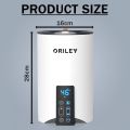 Dsp Appliances 2110 Ultrasonic Cool Mist Humidifier With Remote Control and Digital LED Display For Dryness, Cold And Cough, for Home Office Adults and Baby Bedroom (1 Year Warranty) (3.5L, 22W, White). 