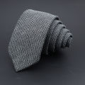 Original High Quality Solid Cotton Handmade Wool Ties Men Necktie Striped Narrow Collar Slim Cashmere Casual Tie Accessories. 