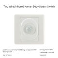 AC 220V LED PIR Motion Sensor Light Switch Infrared Human Body Detection Auto On Off Light Smart Switch for Corridor Staircase. 