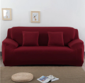 6 Seater (3+2+1) Sofa Cover Set Jumbo, Standard Size 6 Seater Sofa Cover Stretchable Jersey Solid Color Elastic Fitted Sofa Covers & Couch Covers. 
