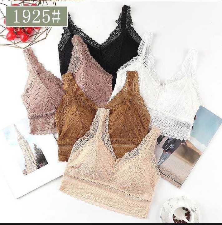 Luxury Flower Lace Bra Top Free Push Up Bra for Women Girls| Body Shaping Women Underwear Lingerie Full Cup Seamless Bra