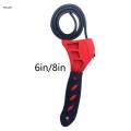 Rubber Strap Wrench Industrial Accessories Adjustable Wrench for Plumbing Truck. 