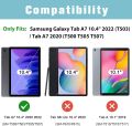ProCase for Galaxy Tab A7 10.4” 2022 2020 (SM-T500 T503 T505 T507), Slim Stand Protective Case Folio Cover for 10.4 Inch Galaxy Tab A7 Tablet -Red. 