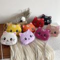 Cute Cat Shoulder Bag Children Crossbody Messenger Bags for Girls Kids PU Leather Small Handbag Cartoon Coin Purse Wallet. 