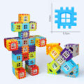 Simulation Modeling House Building Blocks Assembled Toys Kindergarten Early Education Educational Toys Square Building Blocks. 