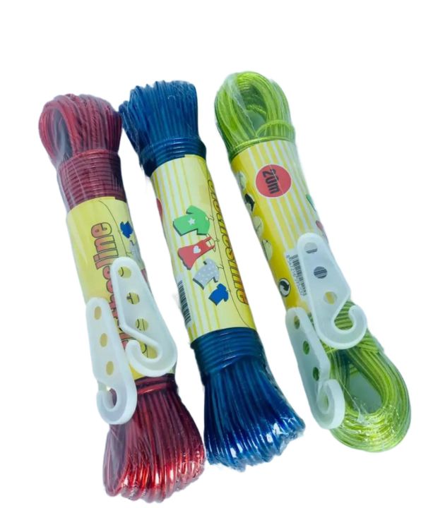 Laundry Rope Metal Coated Cloth Drying Wire Strong and Power full Rope ...