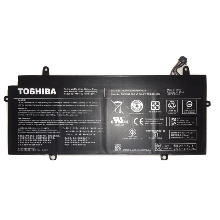 New Laptop Notebook 4 Cell  Battery For   Toshiba Portege Z30 - C     PA5136U